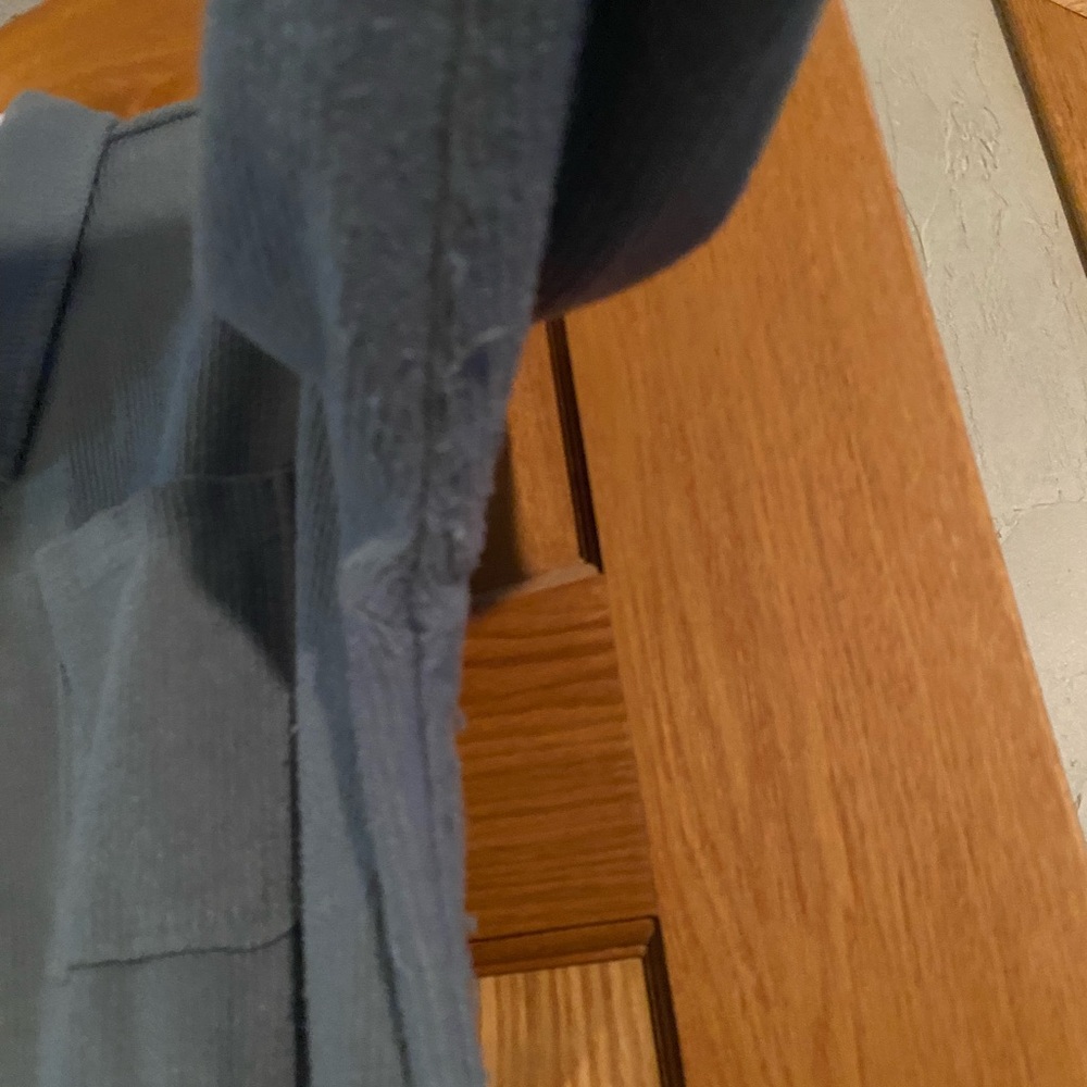 Maurices Slate-Gray Ribbed Button Jacket - Picture 4 of 6